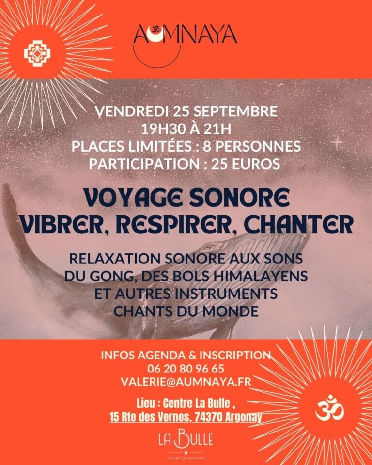 Voyage sonore – Vibrer, respirer, chanter