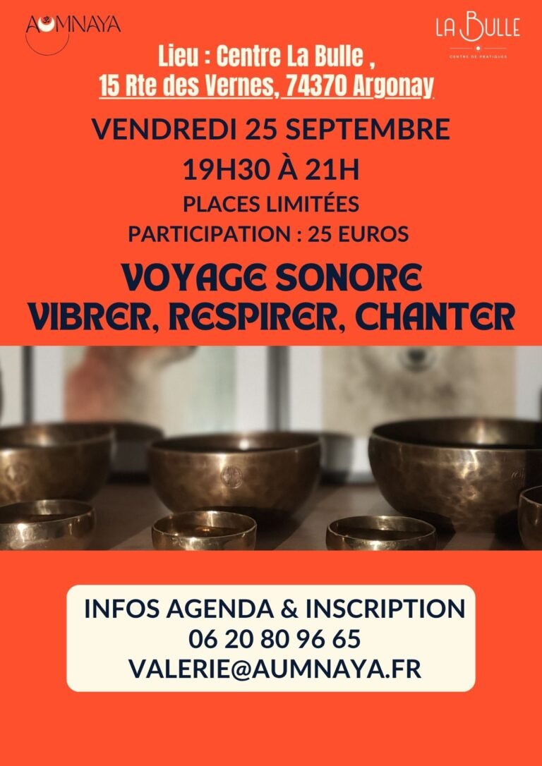 Voyage sonore – Vibrer, respirer, chanter